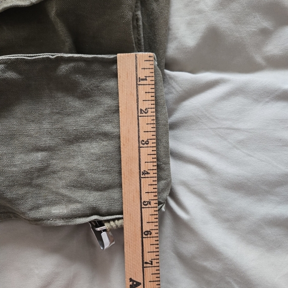 VTG 1960s A-line by Academy Olive Green Canvas Backpack - Picture 9 of 10